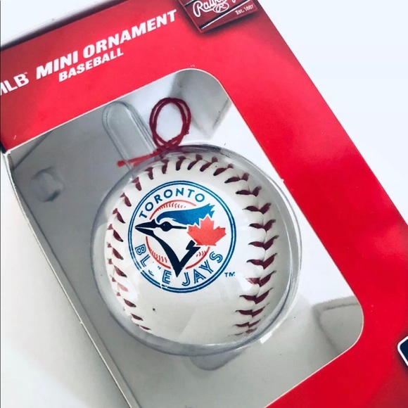 Toronto Blue Jays MLB Mini Baseball Ornament NIB - Picture 7 of 8